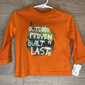 12M: Orange Outdoor Proven L/S Top