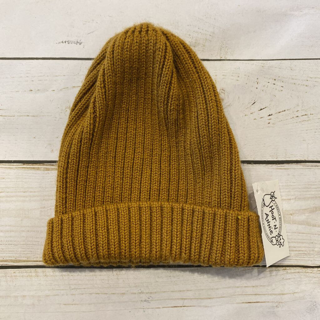 6-24M: Mustard Knit Beanie