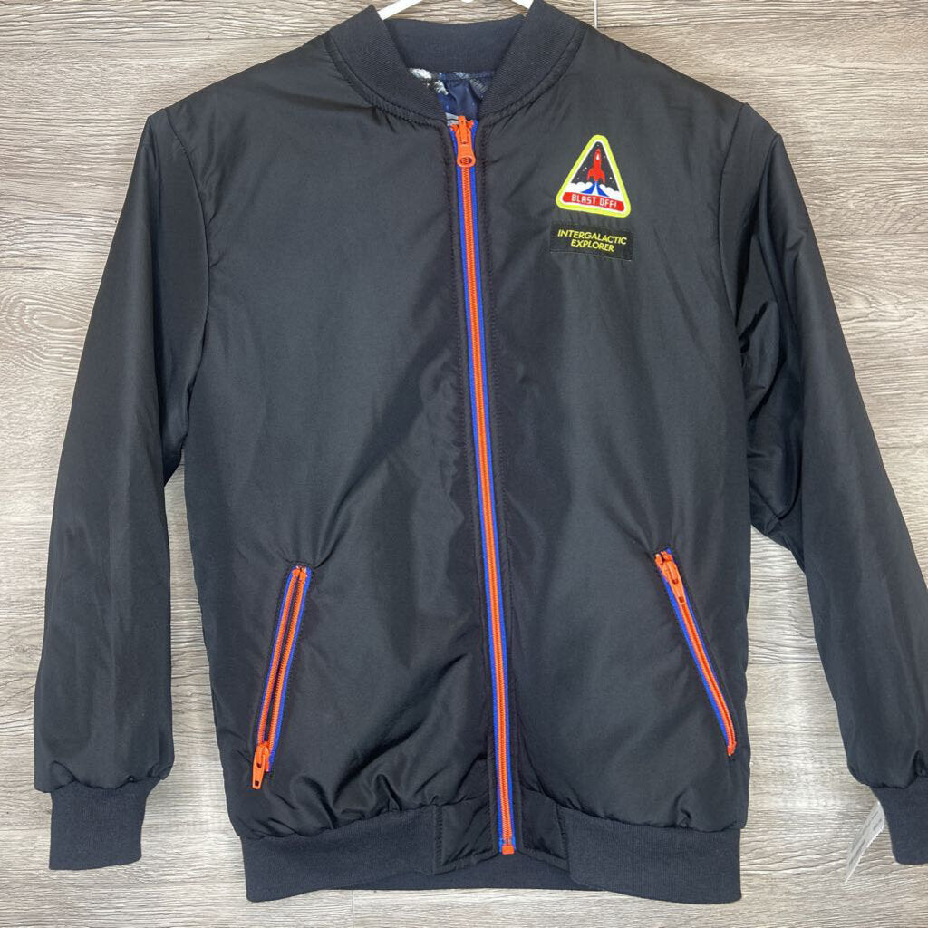 10: Black Intergalactic Reversible Jacket