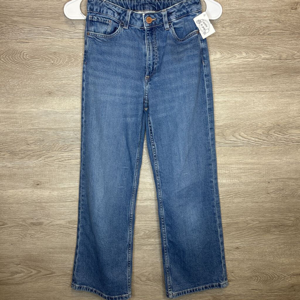 8: Regular Wash Wide Leg Jeans