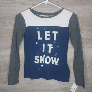 10: Let It Snow Raglan Top