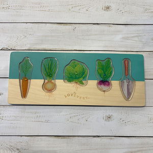 Lovevery Wooden Vegetables Puzzle