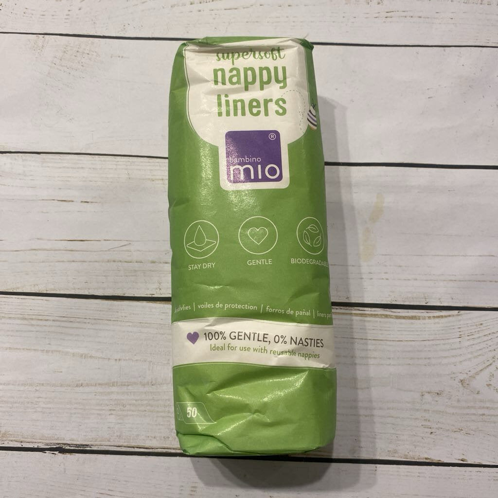 NEW Mio Super Soft Nappy Liners