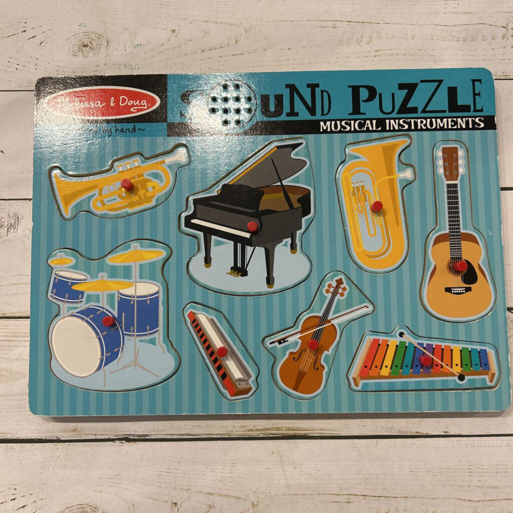 Melissa & Doug Sound Puzzle - Instruments