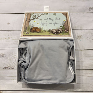 The Ollie World Baby Swaddle - Grey *retails $60