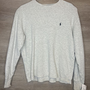 12: Light Grey Thermal Top