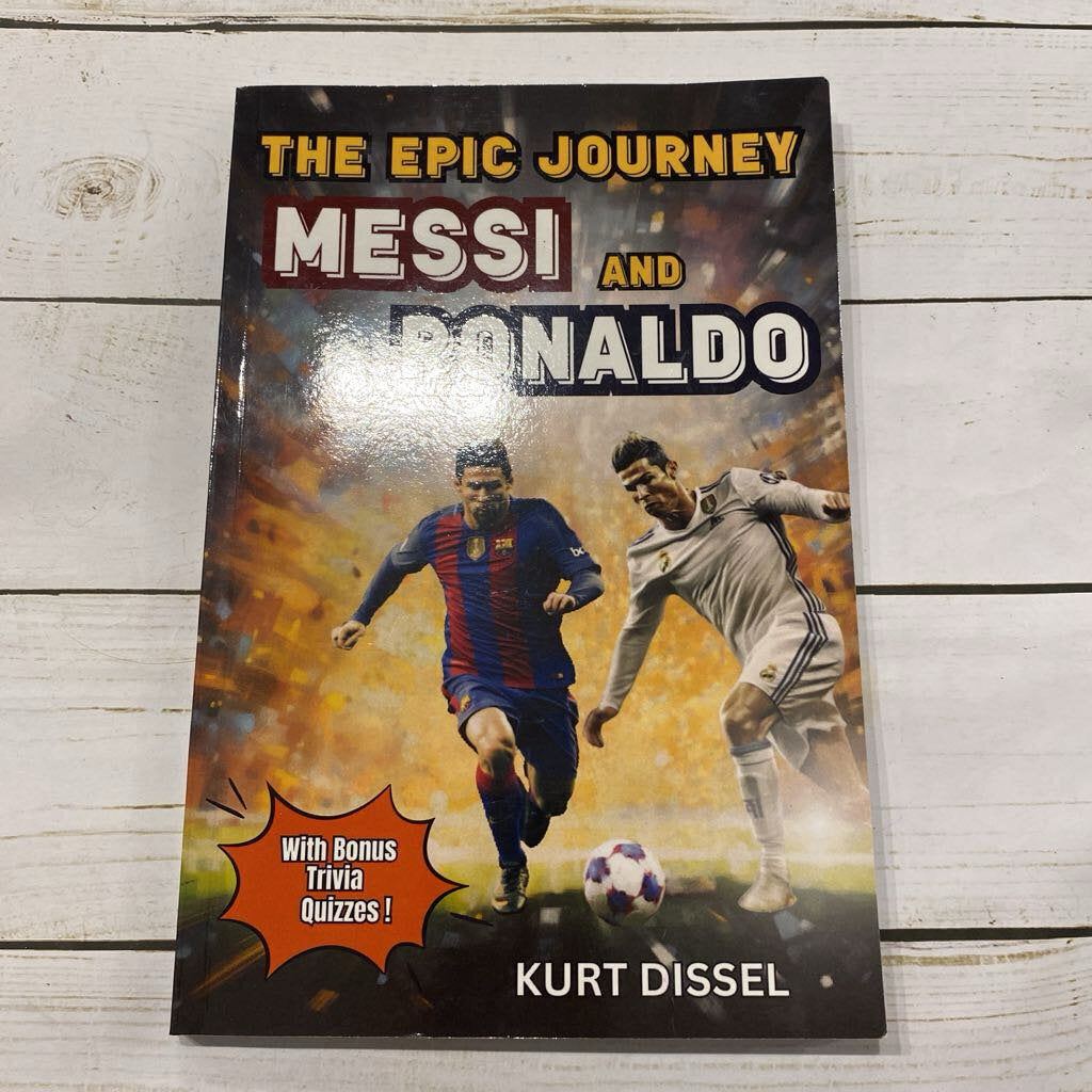 Used Book - The Epic Journey Messi and Ronaldo