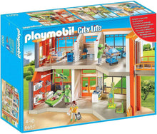 Load image into Gallery viewer, Playmobil Pediatric Hospital w/ Accessories *as is
