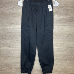 8: Black Cargo Joggers