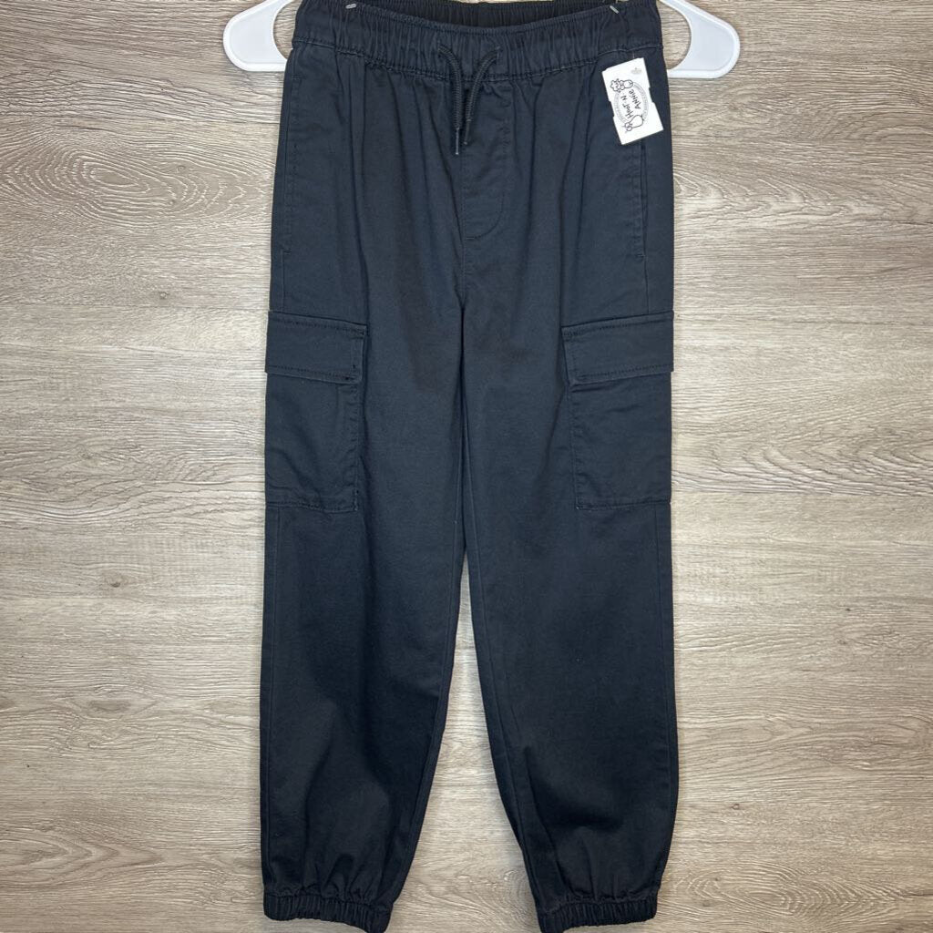 8: Black Cargo Joggers