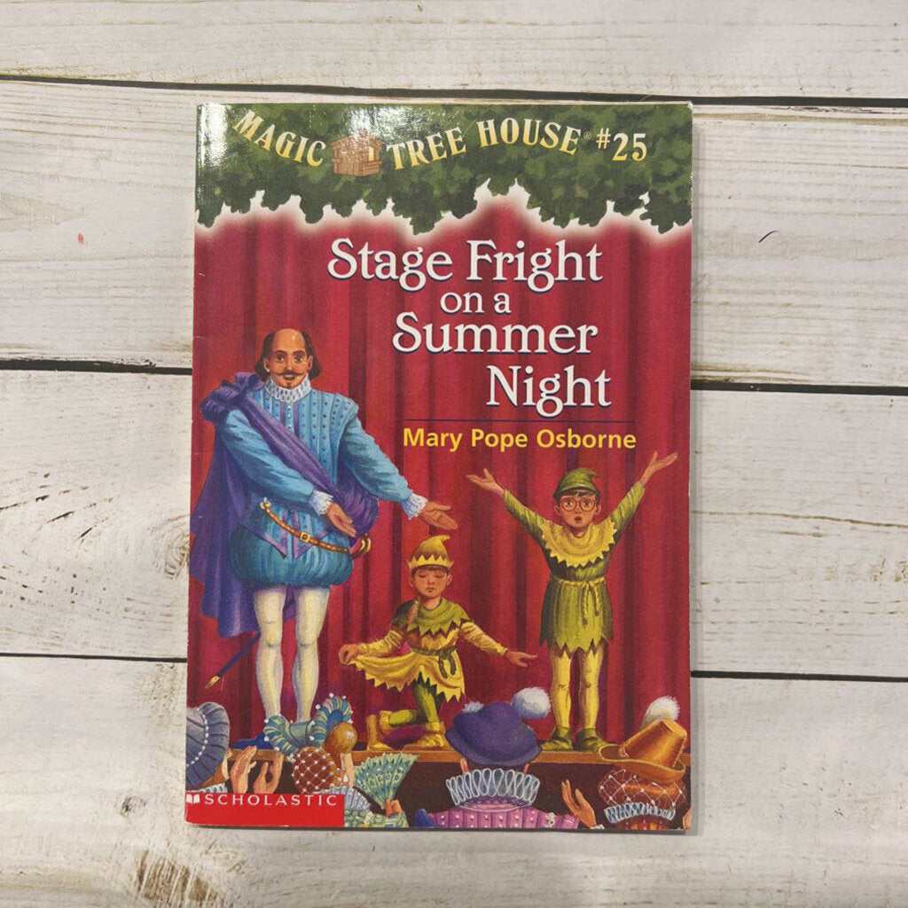 Used Book - Magic Tree House #25 Stage Fright on a Summer Night