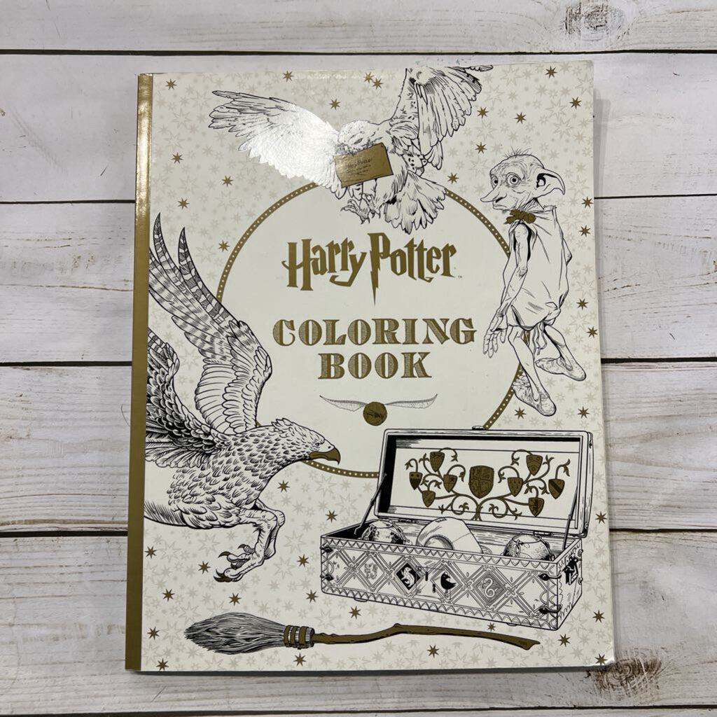 NEW Harry Potter Coloring Book