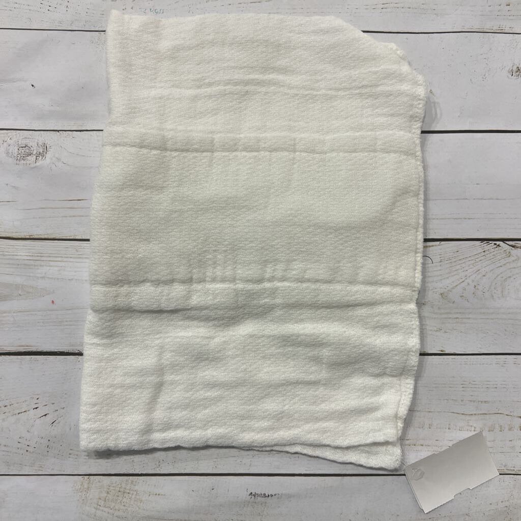 White Prefolds/Burp Cloths