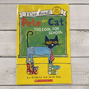 Used Book - I Can Read Pete the Cat Too Cool For School