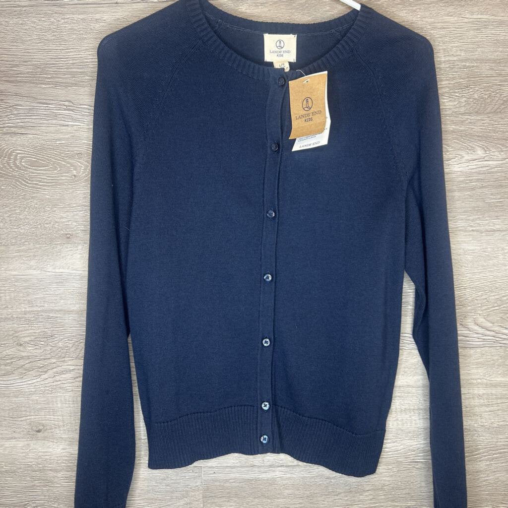 14: NWT Navy Button-Up Cardigan