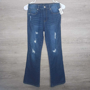 10: High Rise Flare Jeans