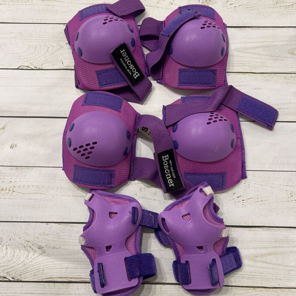 Bosoner Purple Safety Pad Set