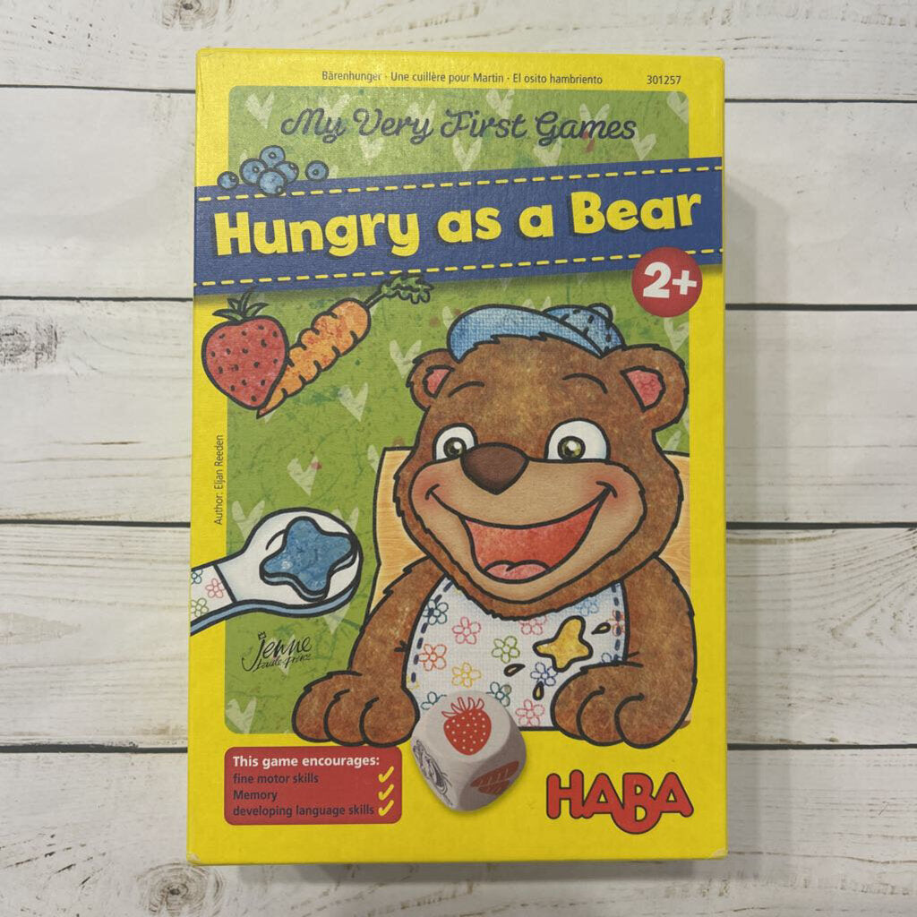 Haba Hungry As a Bear Game