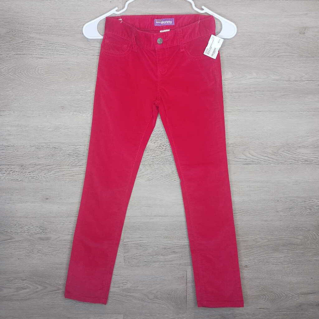 7: Raspberry Velvet Skinny Fit Pants