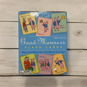 eeBoo Good Manners Flash Cards