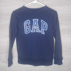 8: Navy Logo Sweatshirt