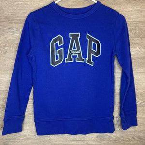 8: Blue Logo Sweatshirt