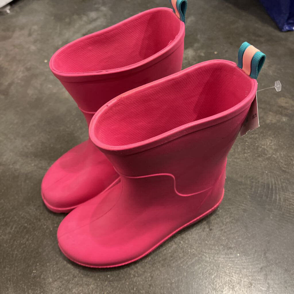 Size 11-12: Pink Rain Boots