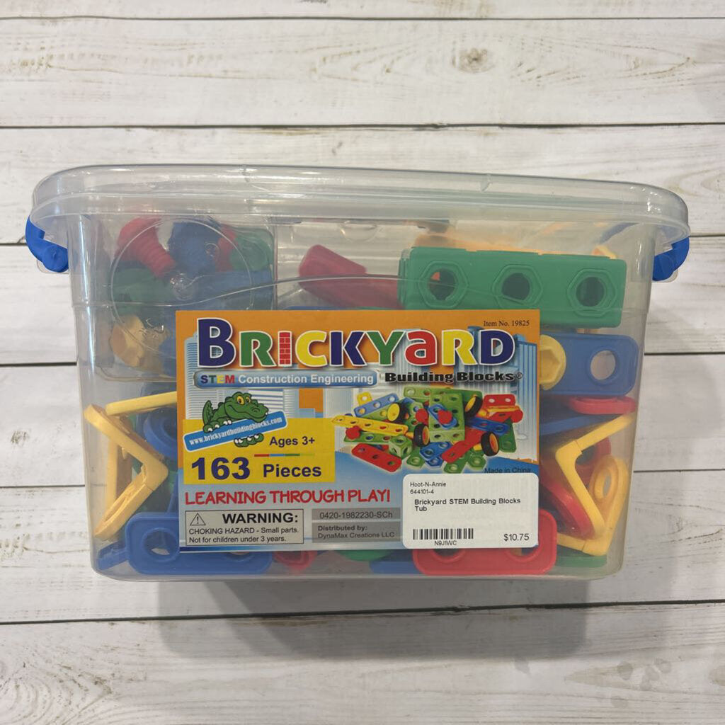 Brickyard STEM Building Blocks Tub