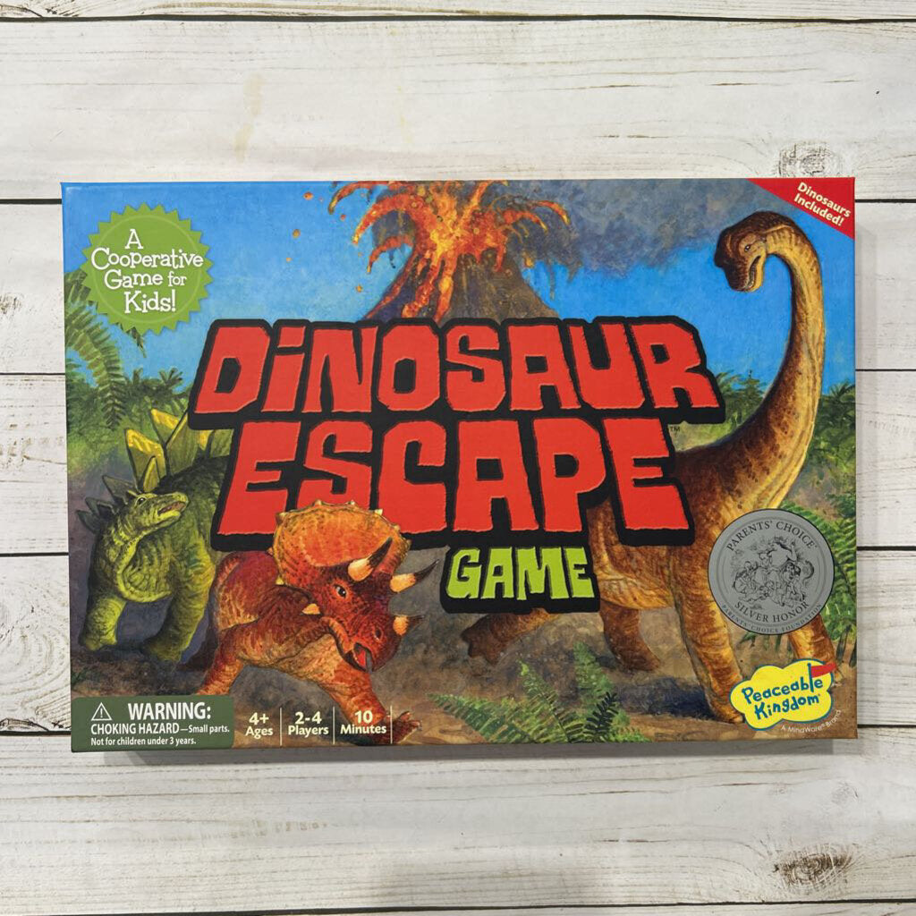 Peaceable Kingdom Dinosaur Escape Game