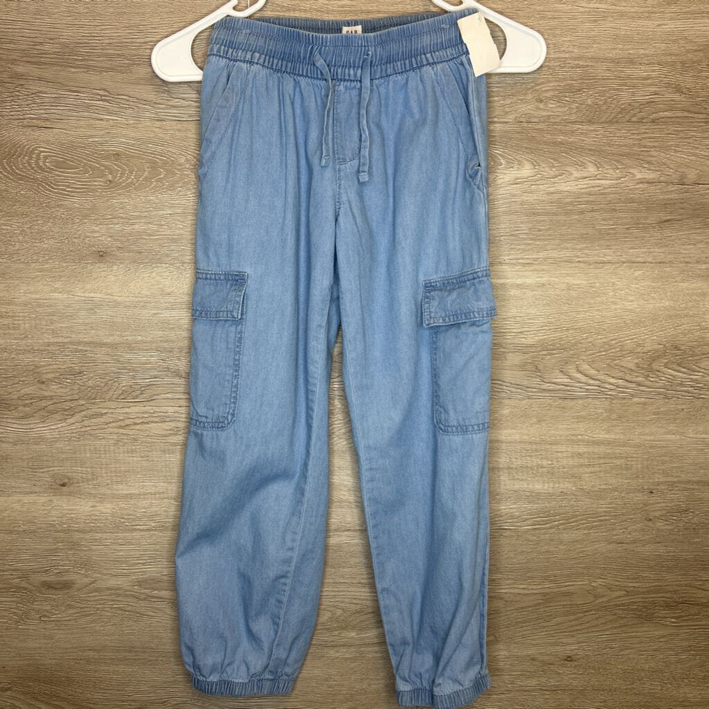 8: Chambray Cargo Joggers