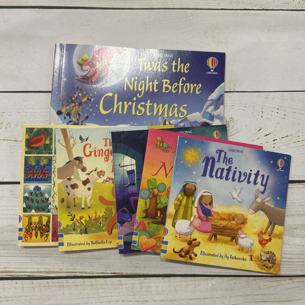 Set of 6 Usborne Mini Holiday Books