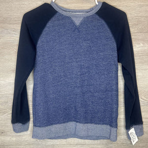 9/10: Blue Raglan Sweatshirt