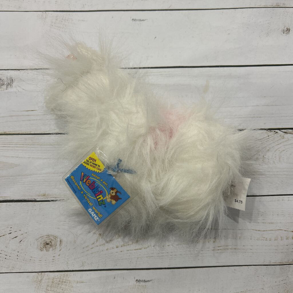 Ganz Webkins Plush White Shaggy Dog