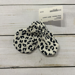 Infant Mittens - B&W Leopard