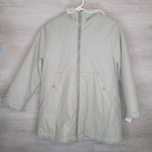 8/10: Sage Sherpa Lined Rain Jacket