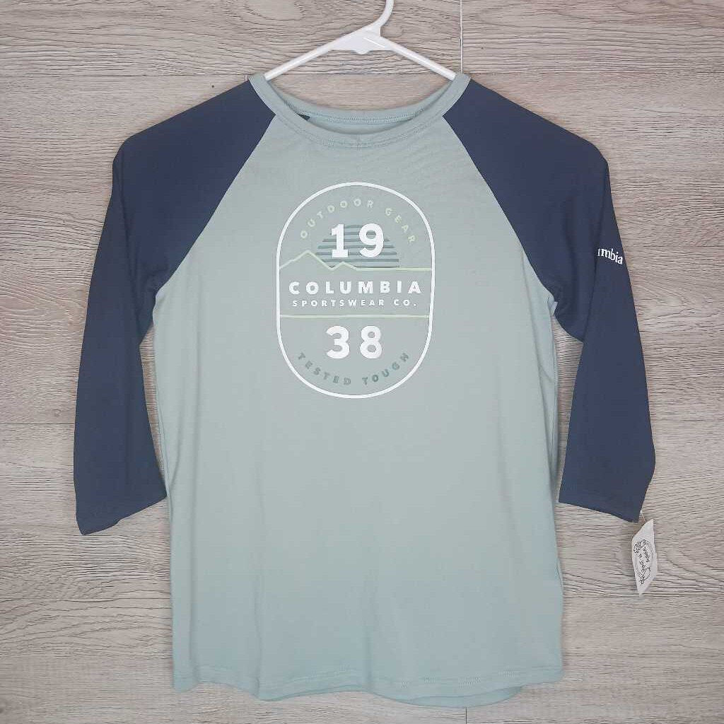 8: Navy + Sage Raglan Outdoor Top