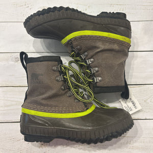 Size 1: Olive Waterproof Boots