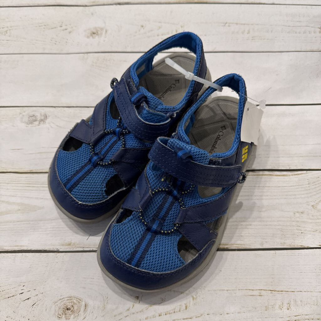 Size 1: Two Tone Blue Sandals