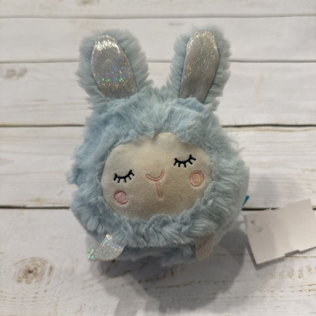 Manhattan Toys Light Blue Plush Bunny