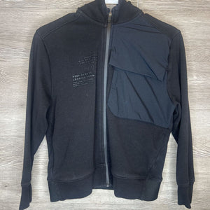 9/10: Black Sporty Zip-Up Hoodie