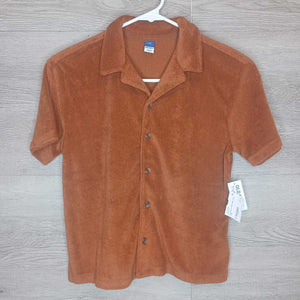 8: NWT Umber Terry Polo