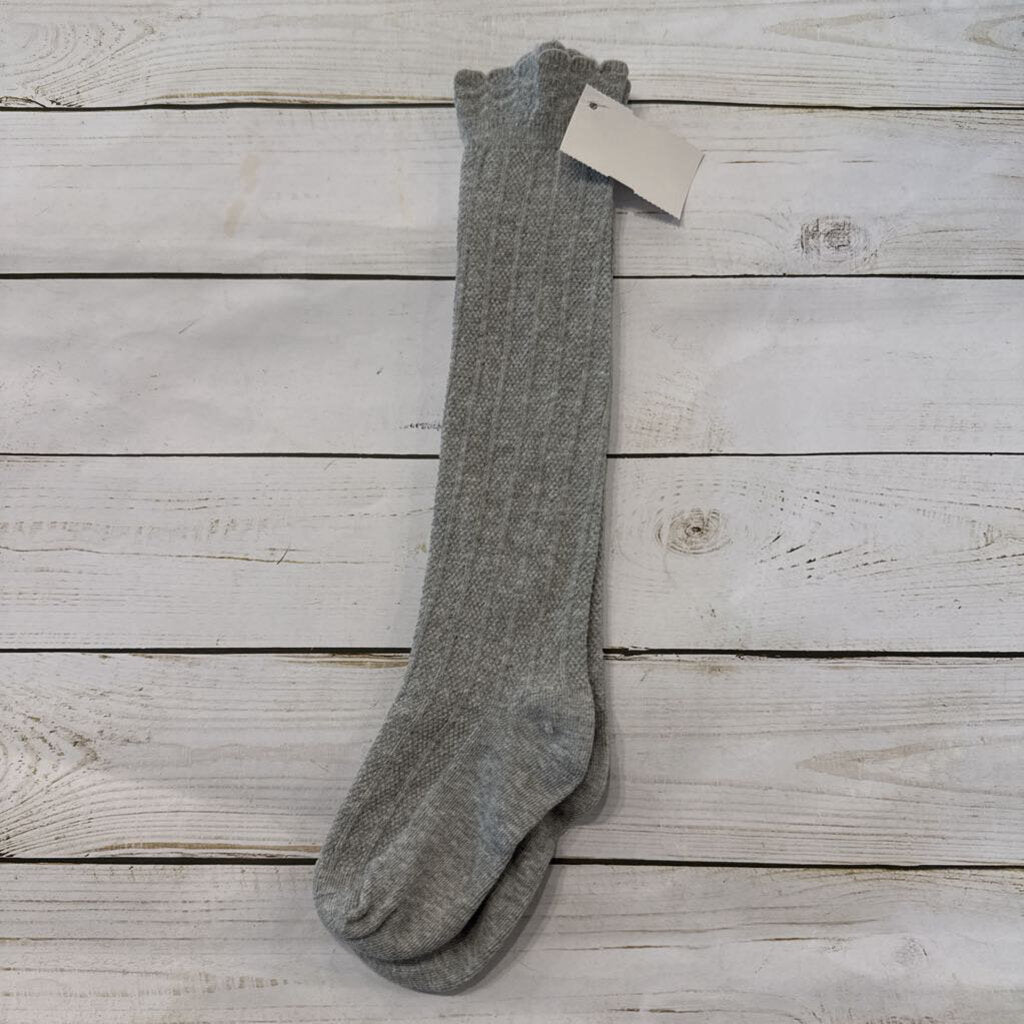 Toddler: Grey Knee High Socks