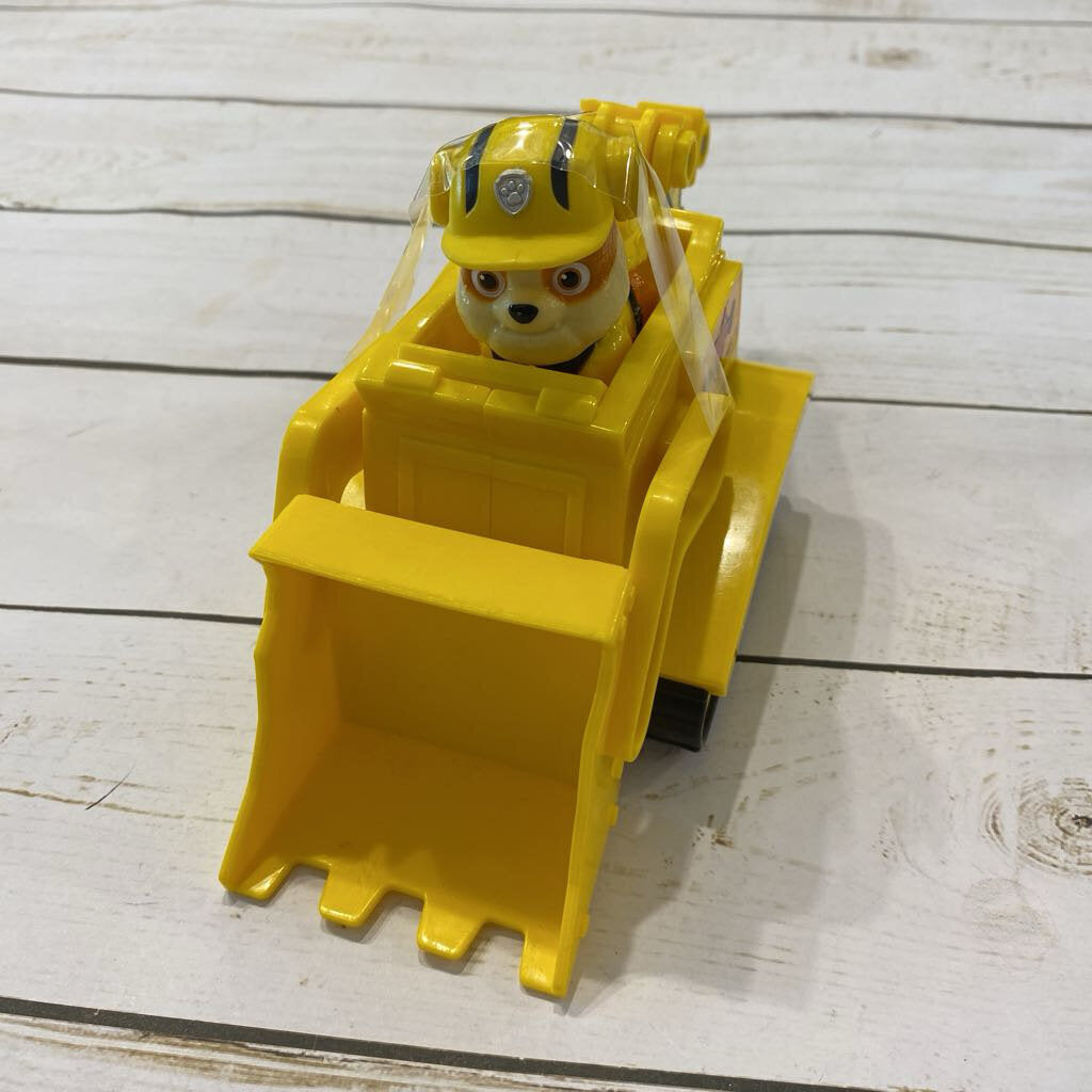 Paw Patrol Rubble Vehicle + Figure