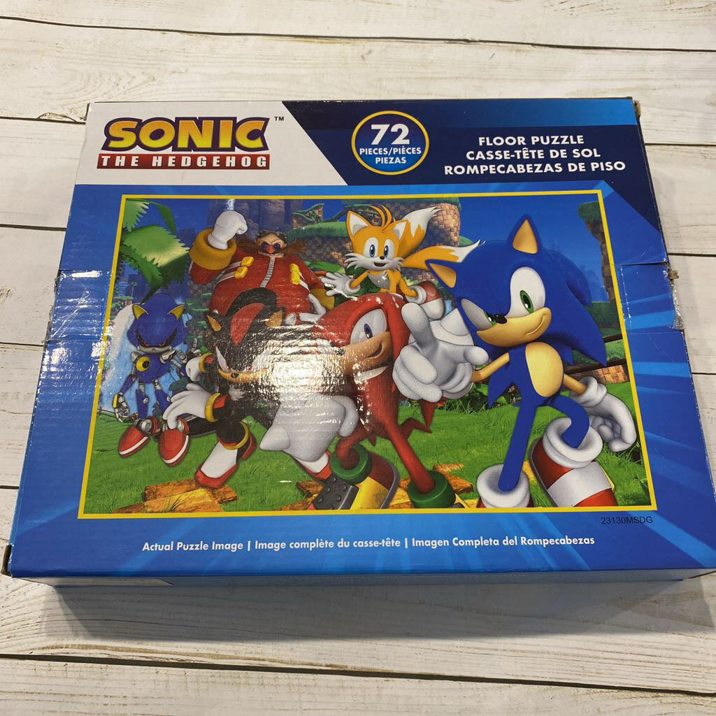 Sonic the Hedgehog Floor Puzzle