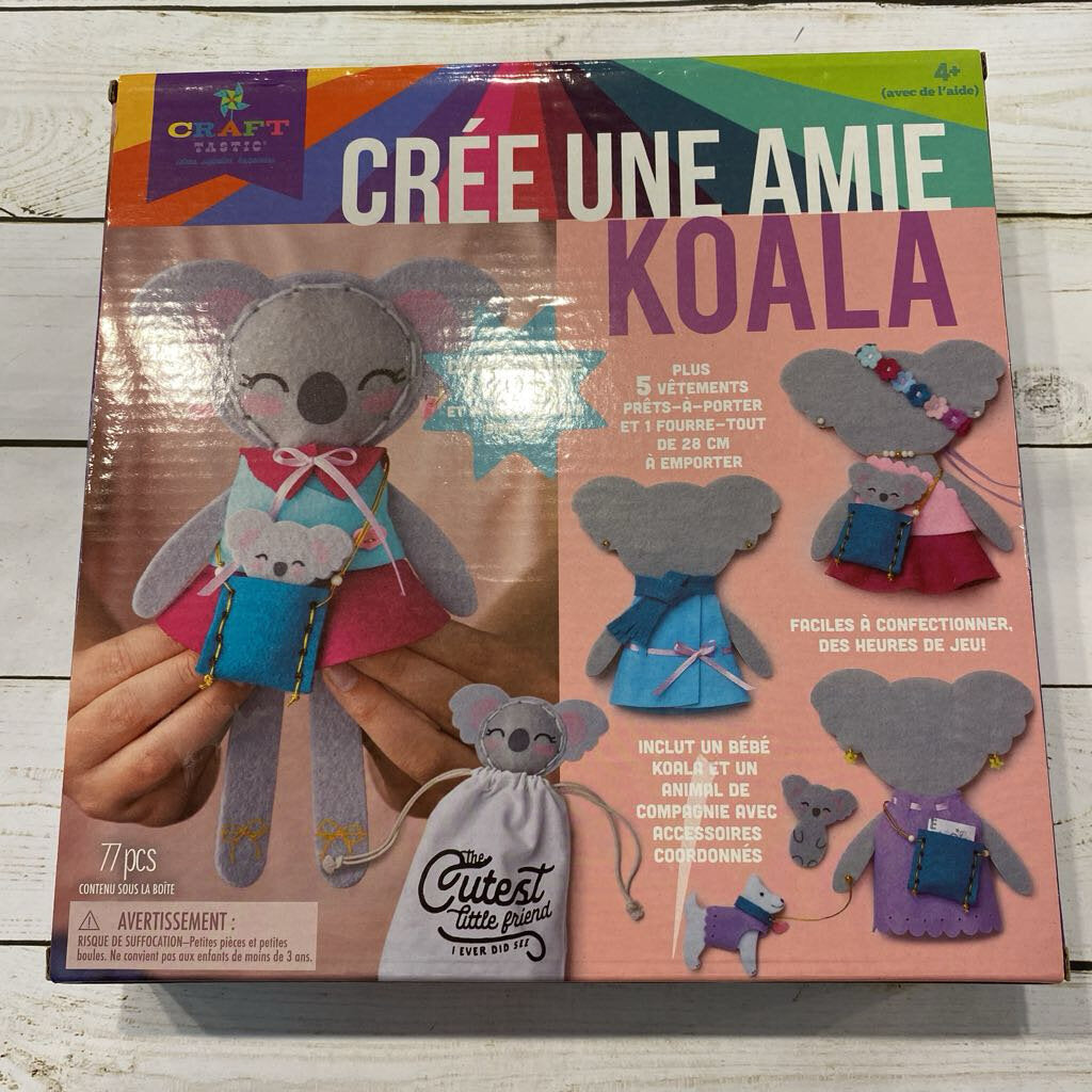 NEW Craftastic Make a Friend Koala