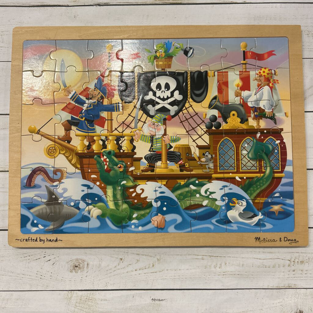 Melissa & Doug Pirate Adventure 48pc Jigsaw Puzzle