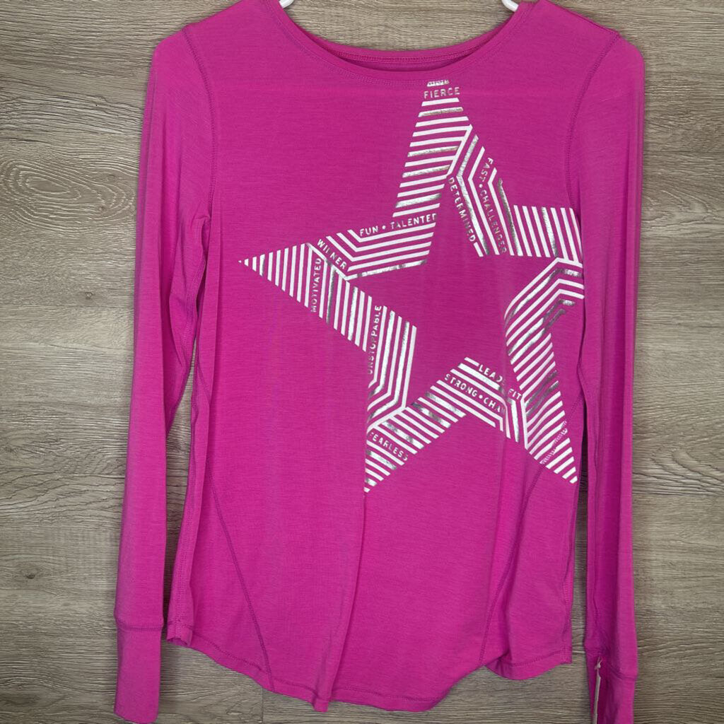 14: Mulberry Firece Star L/S Athletic Top