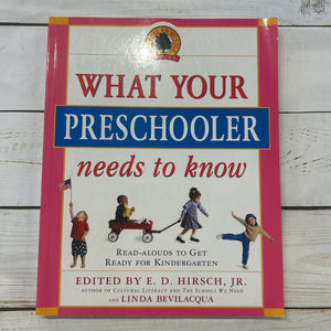 Used Book: What Your Preschooler Needs to Know