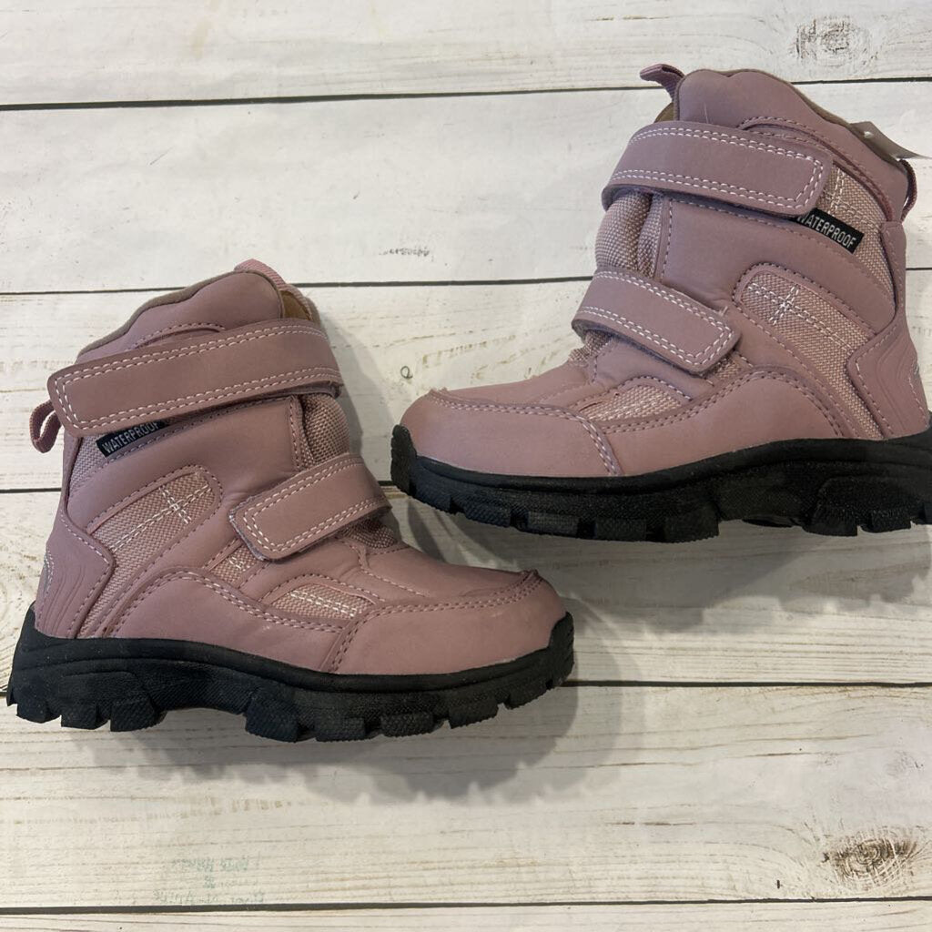 Size 9: Dusty Purple Velcro Boots