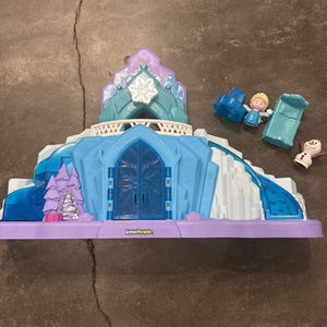 Little People Disney Frozen Elsa Castle w/ Figures